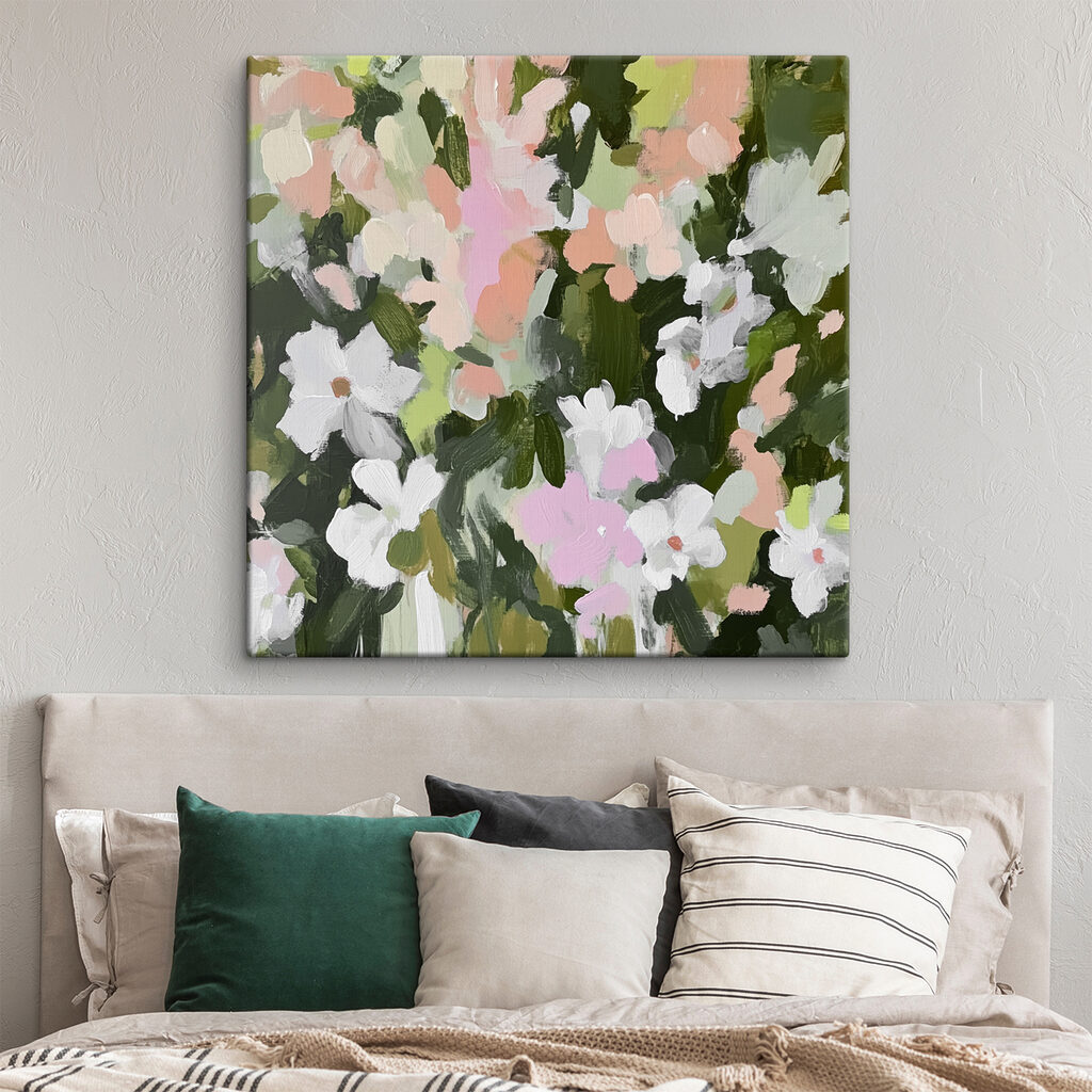 Floraison en larges touches — intérieur 1