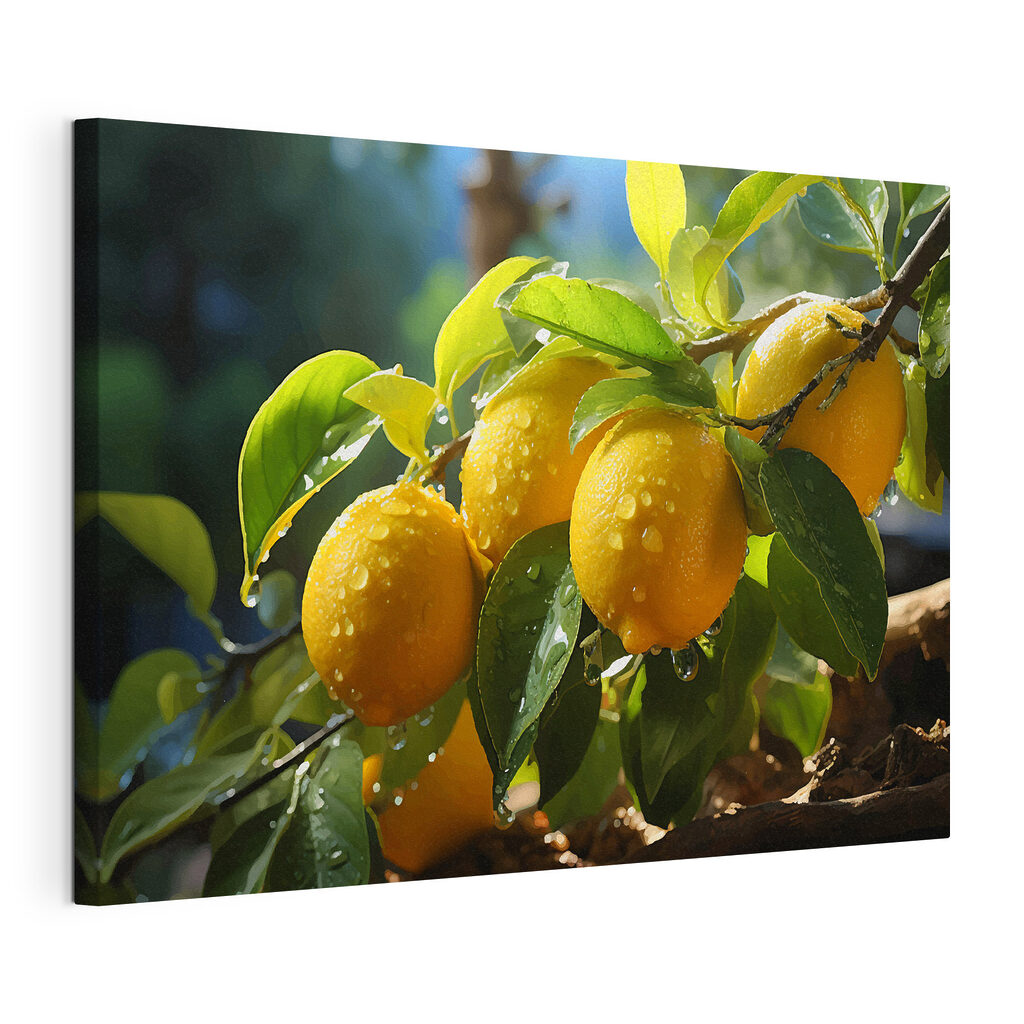 Citrons au soleil — vue du produit