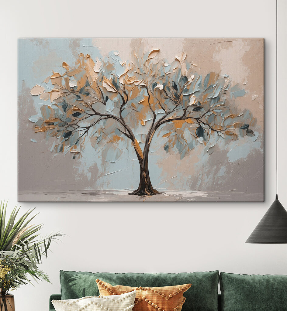 Arbre aux tons pâles — intérieur 2