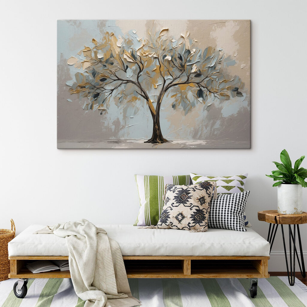 Arbre aux tons pâles — intérieur 4