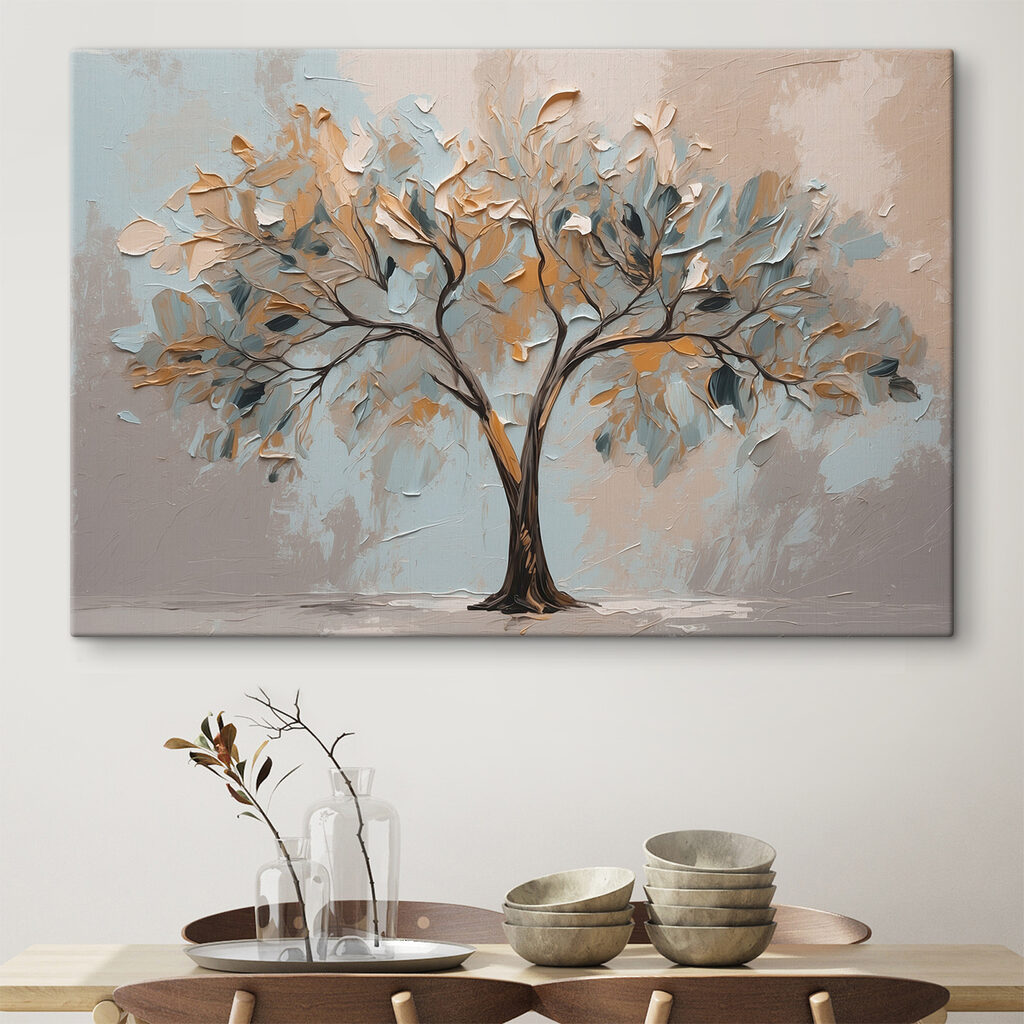 Arbre aux tons pâles — intérieur 3