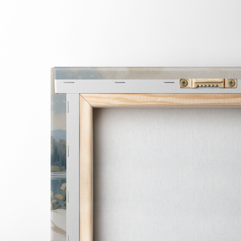 Bord de lac fleuri — dos