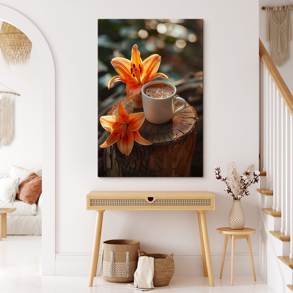 Pause café aux lys — intérieur 2