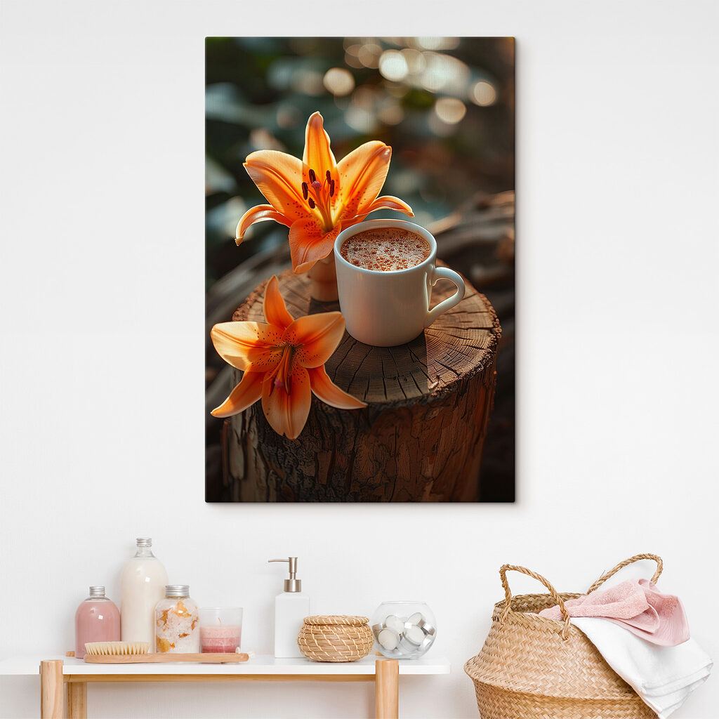 Pause café aux lys — intérieur 1