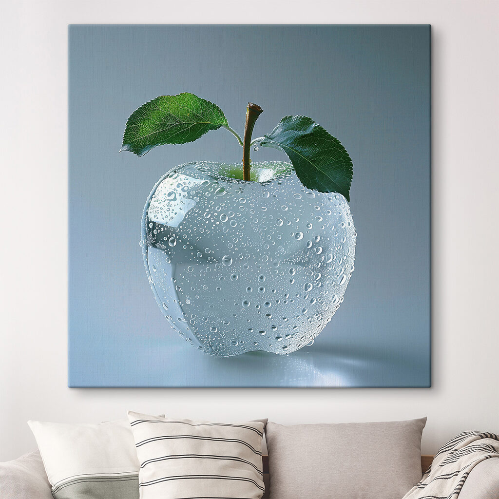 Pomme de verre perlée — intérieur 2