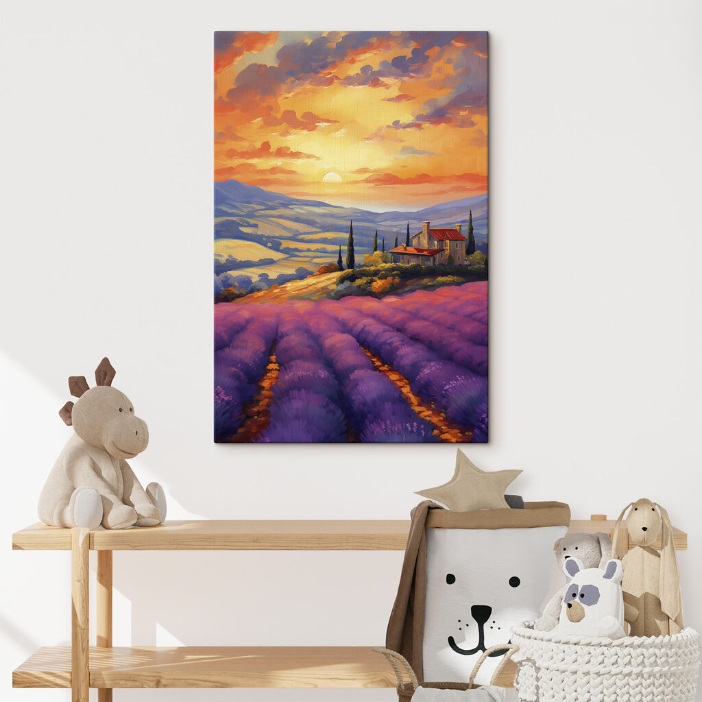 Lavande au crépuscule — intérieur 2