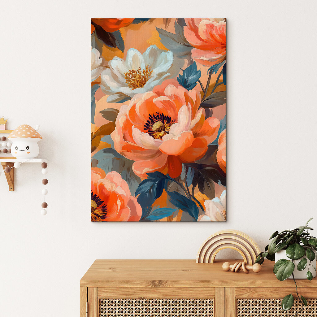 Floraison orangée — intérieur 2
