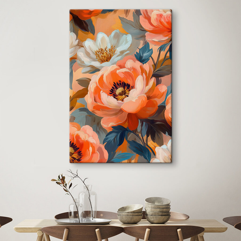 Floraison orangée — intérieur 3