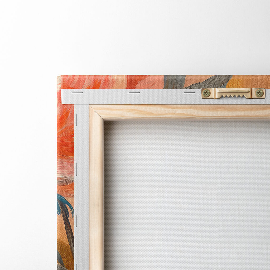 Floraison orangée — dos