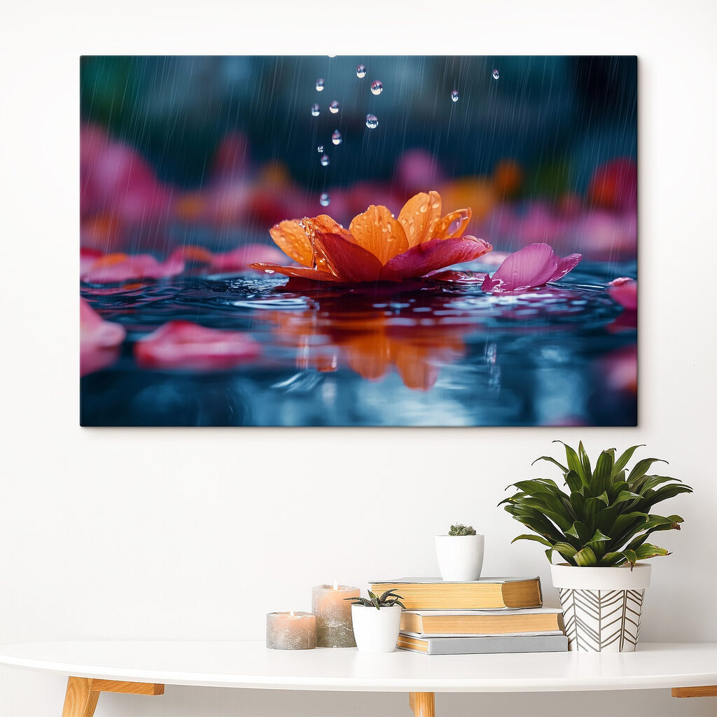 Fleur sous la pluie — intérieur 4