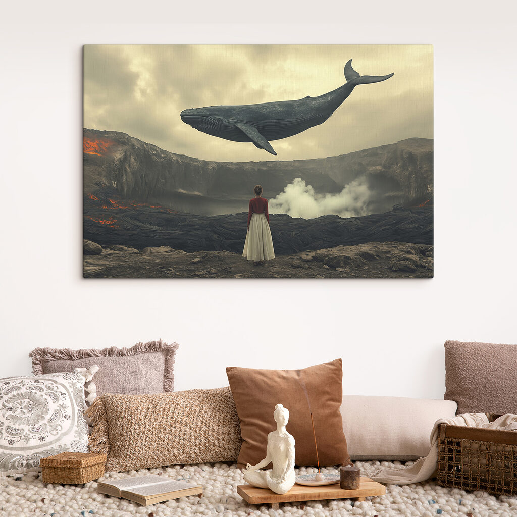 Baleine au-dessus des montagnes — intérieur 2