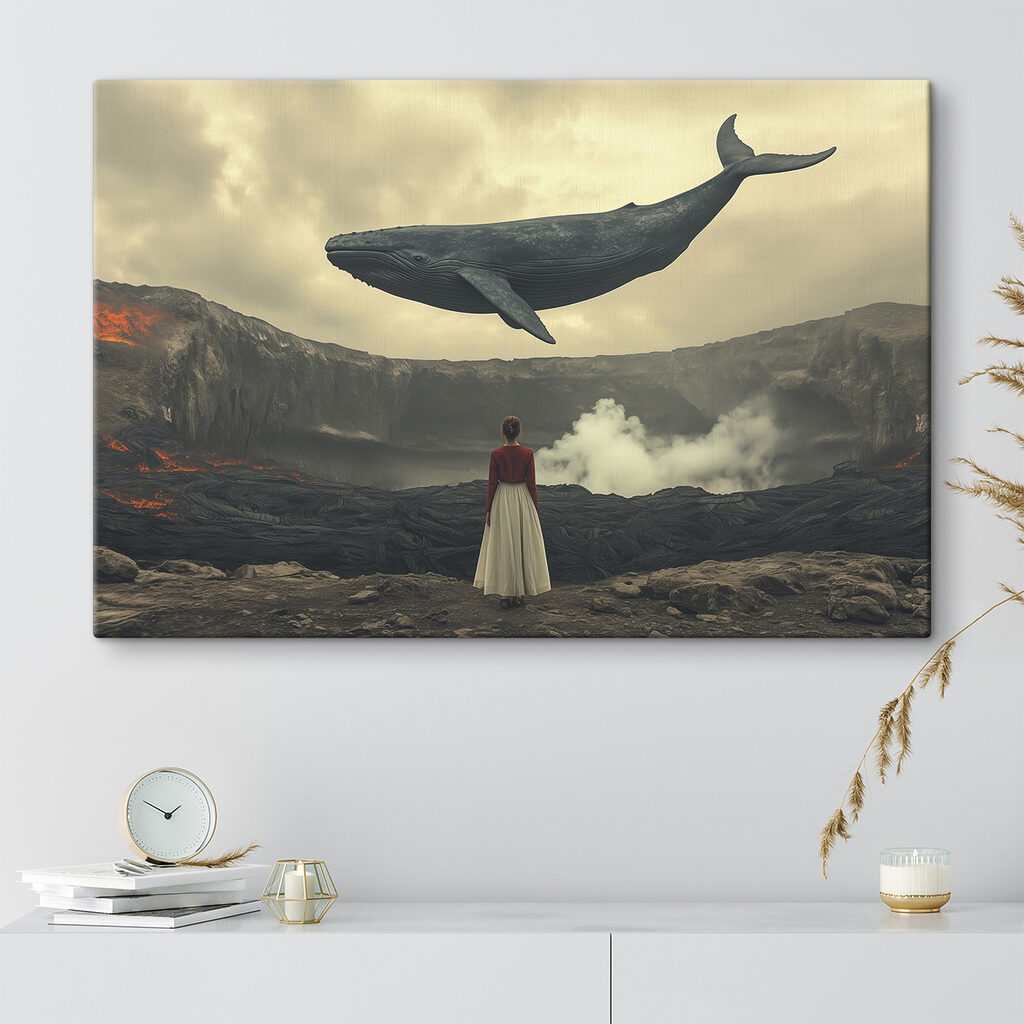 Baleine au-dessus des montagnes — intérieur 1