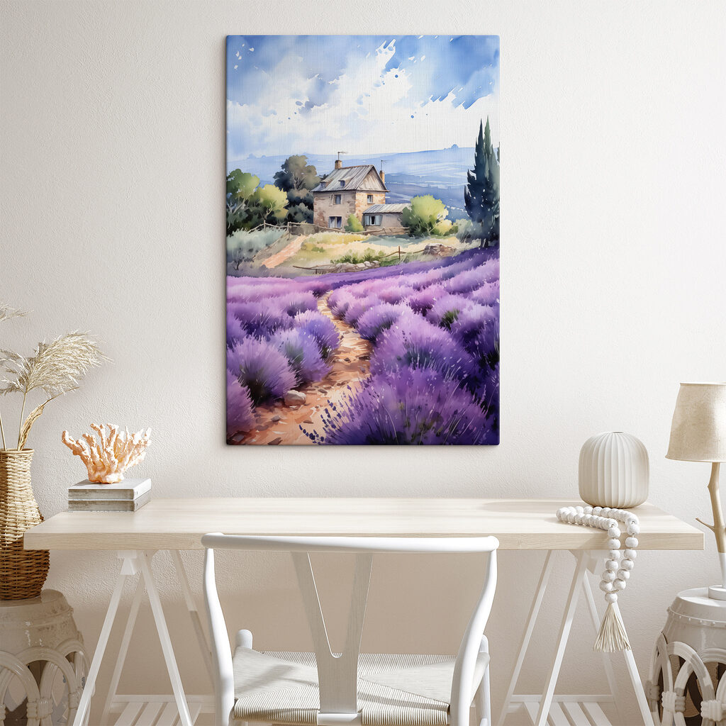 Chemin de lavande — intérieur 1