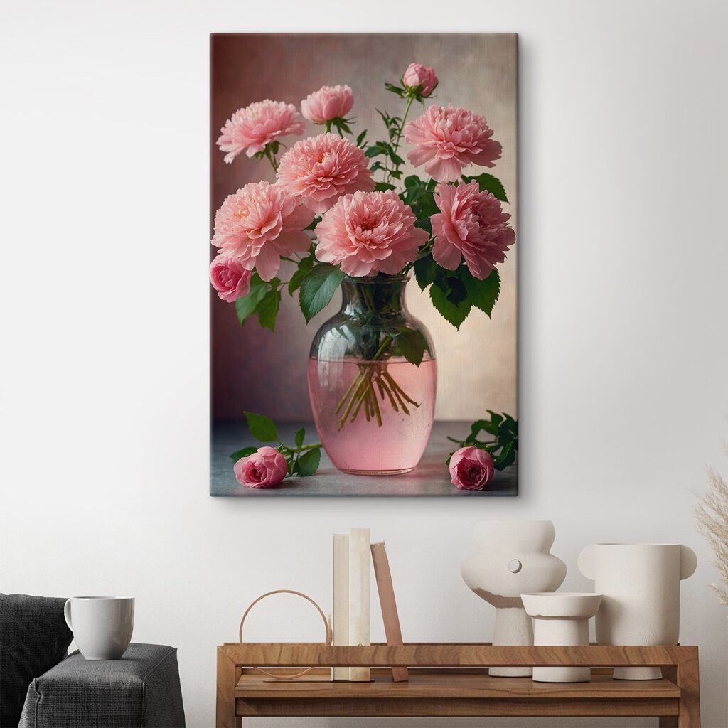 Bouquet tout en rose — intérieur 3