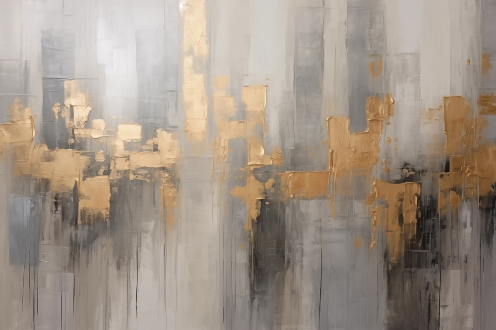 Or dans la brume — motif complet
