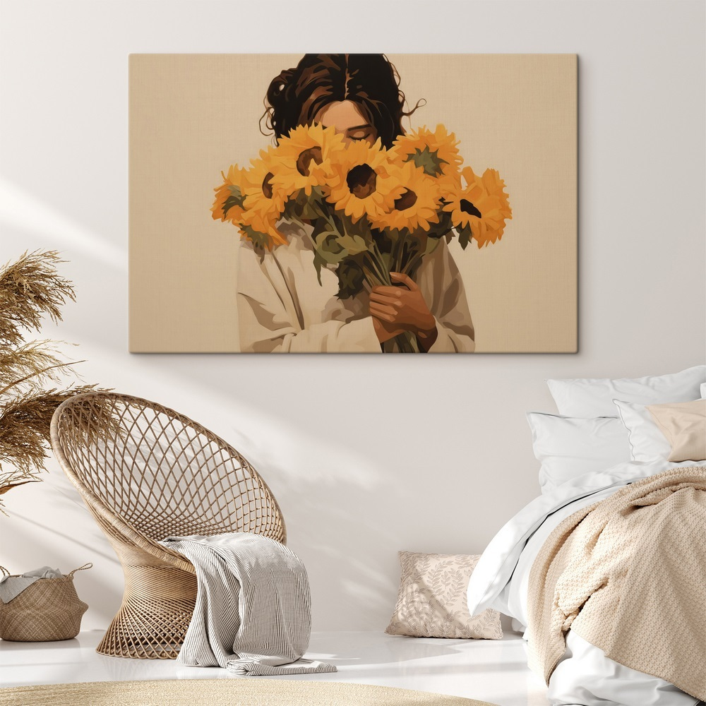 Derrière les tournesols — intérieur 2