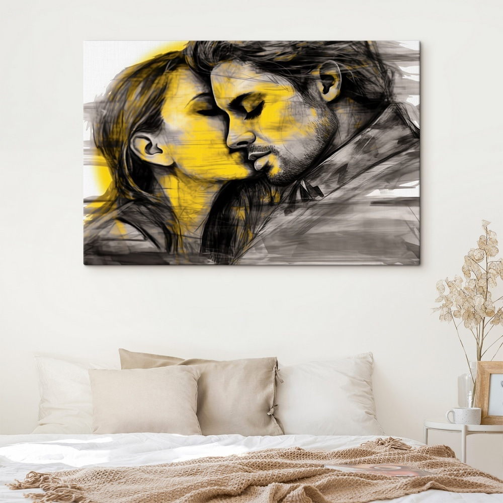 Un baiser en jaune — intérieur 2