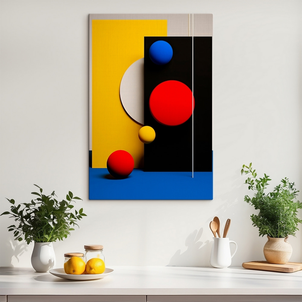 Sphères et couleurs primaires — intérieur 1