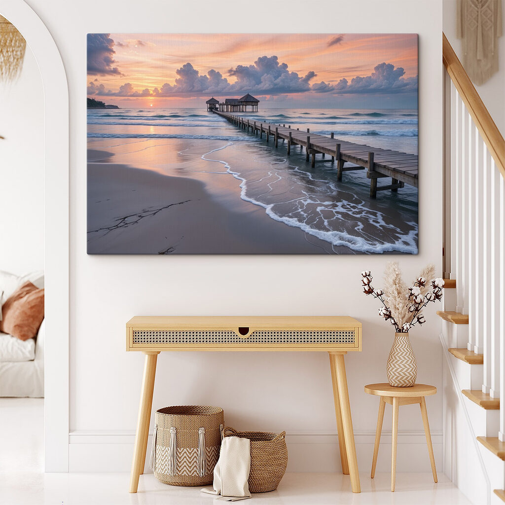 Ponton au crépuscule — intérieur 2