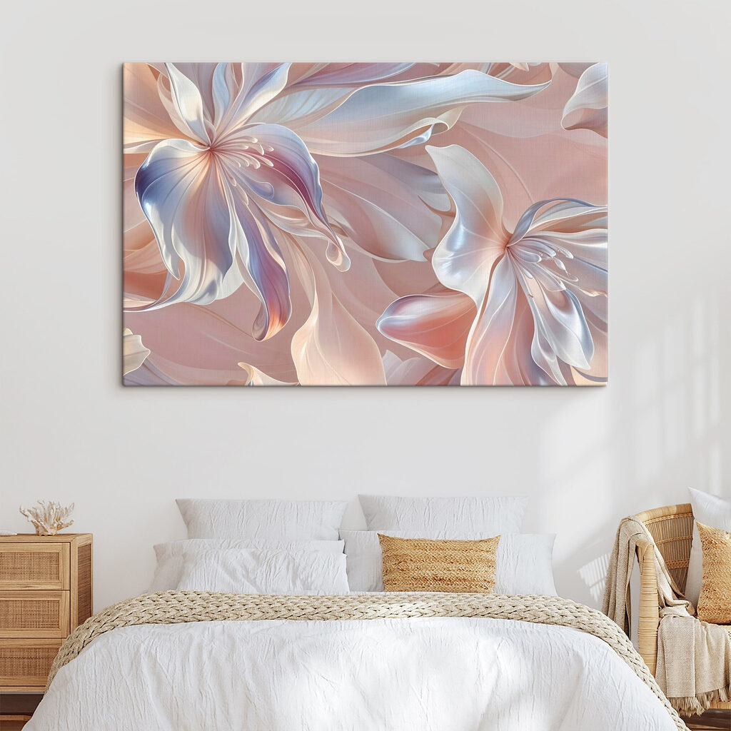 Fleurs aux pétales fluides — intérieur 1