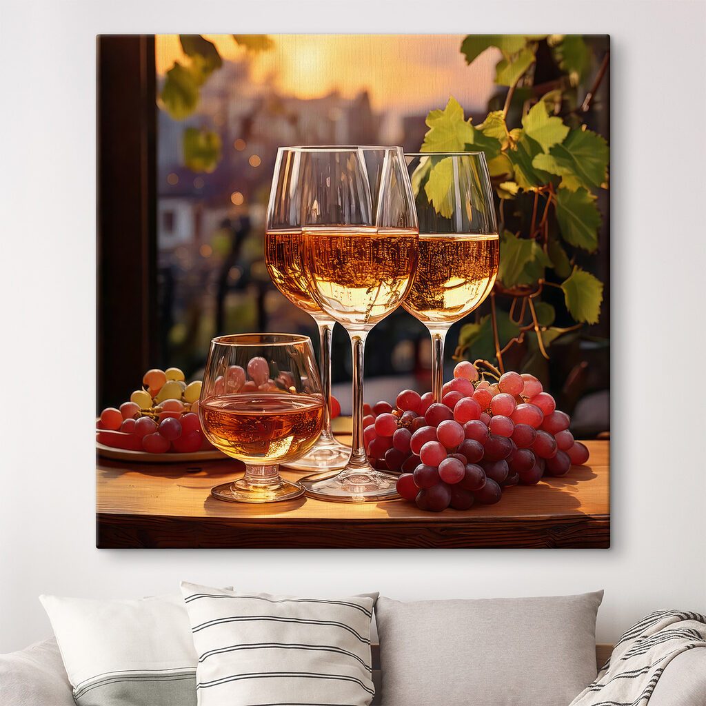 Trois verres au couchant — intérieur 2
