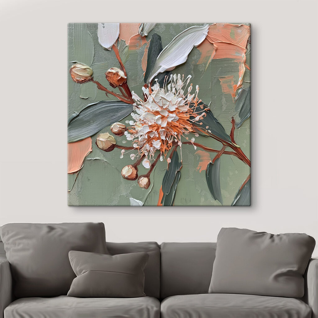 Fleur à larges touches — intérieur 2