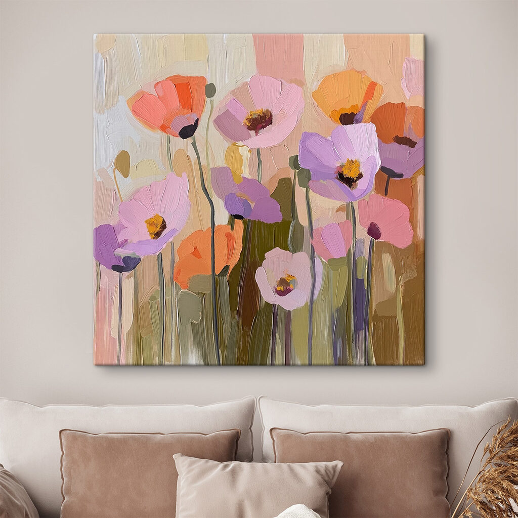 Bouquet en touches colorées — intérieur 2