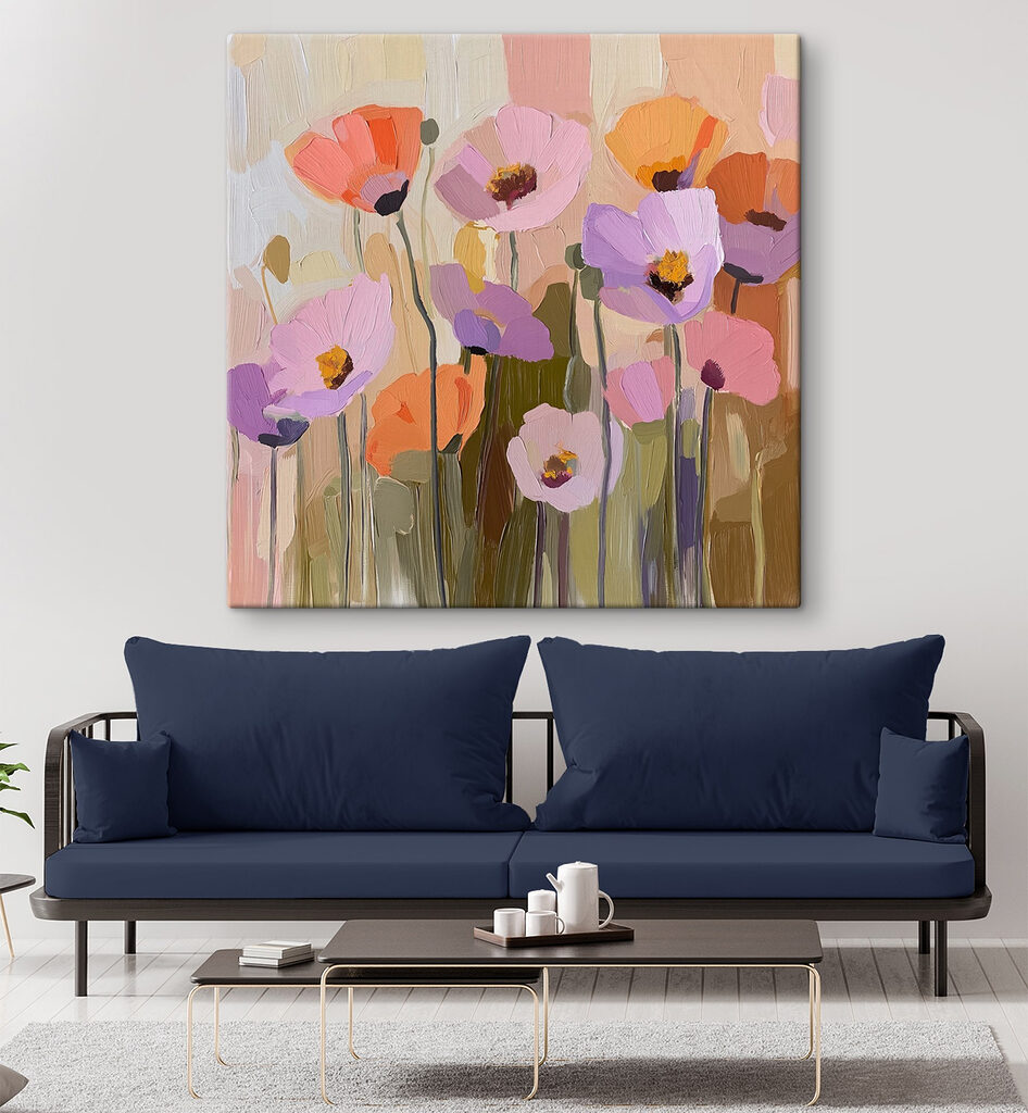 Bouquet en touches colorées — intérieur 3
