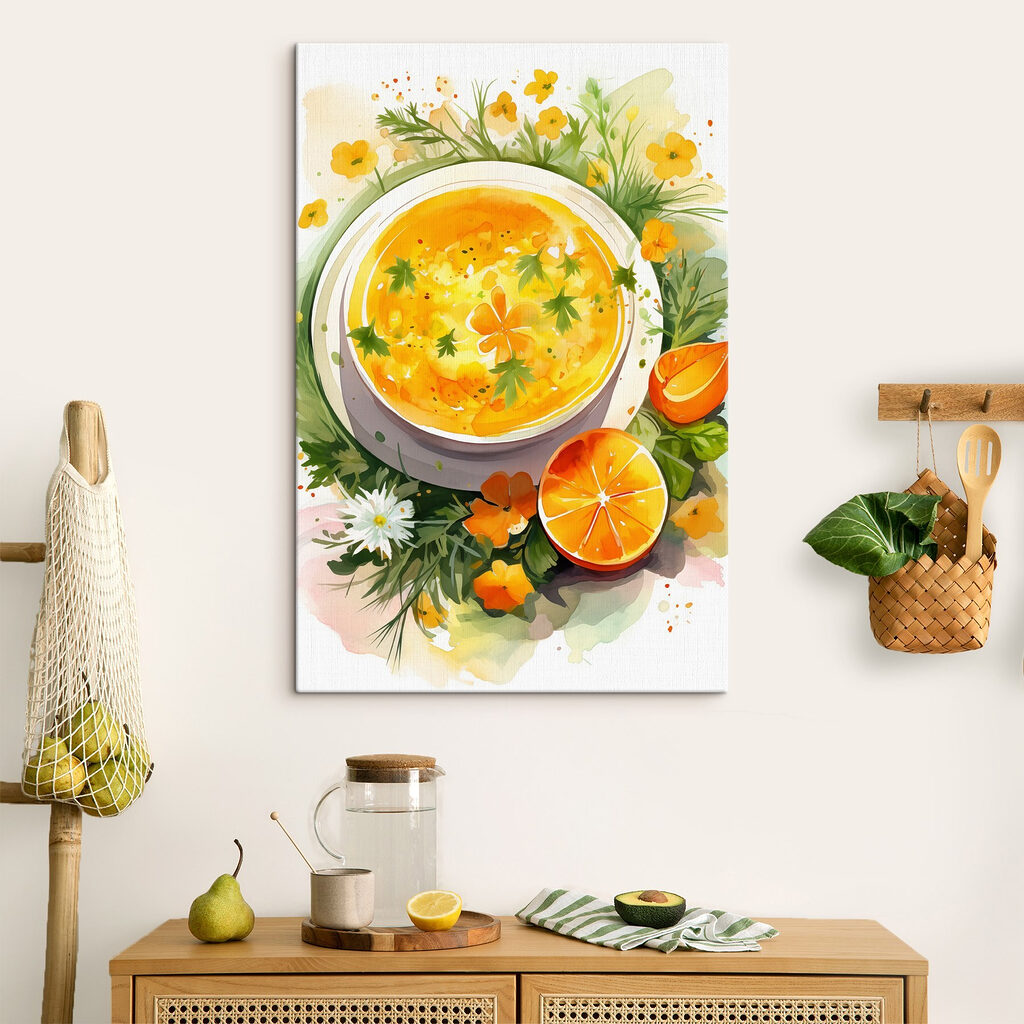 Soupe parmi les fleurs — intérieur 2