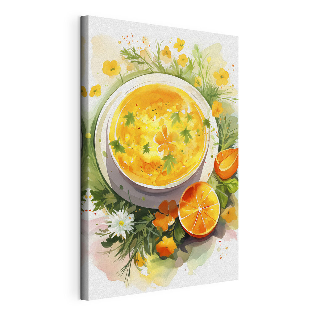 Soupe parmi les fleurs — vue du produit