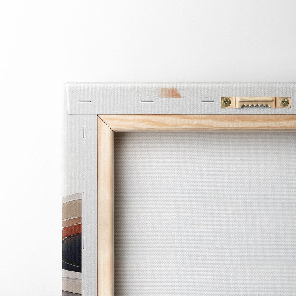 Sushis sur assiette sombre — dos