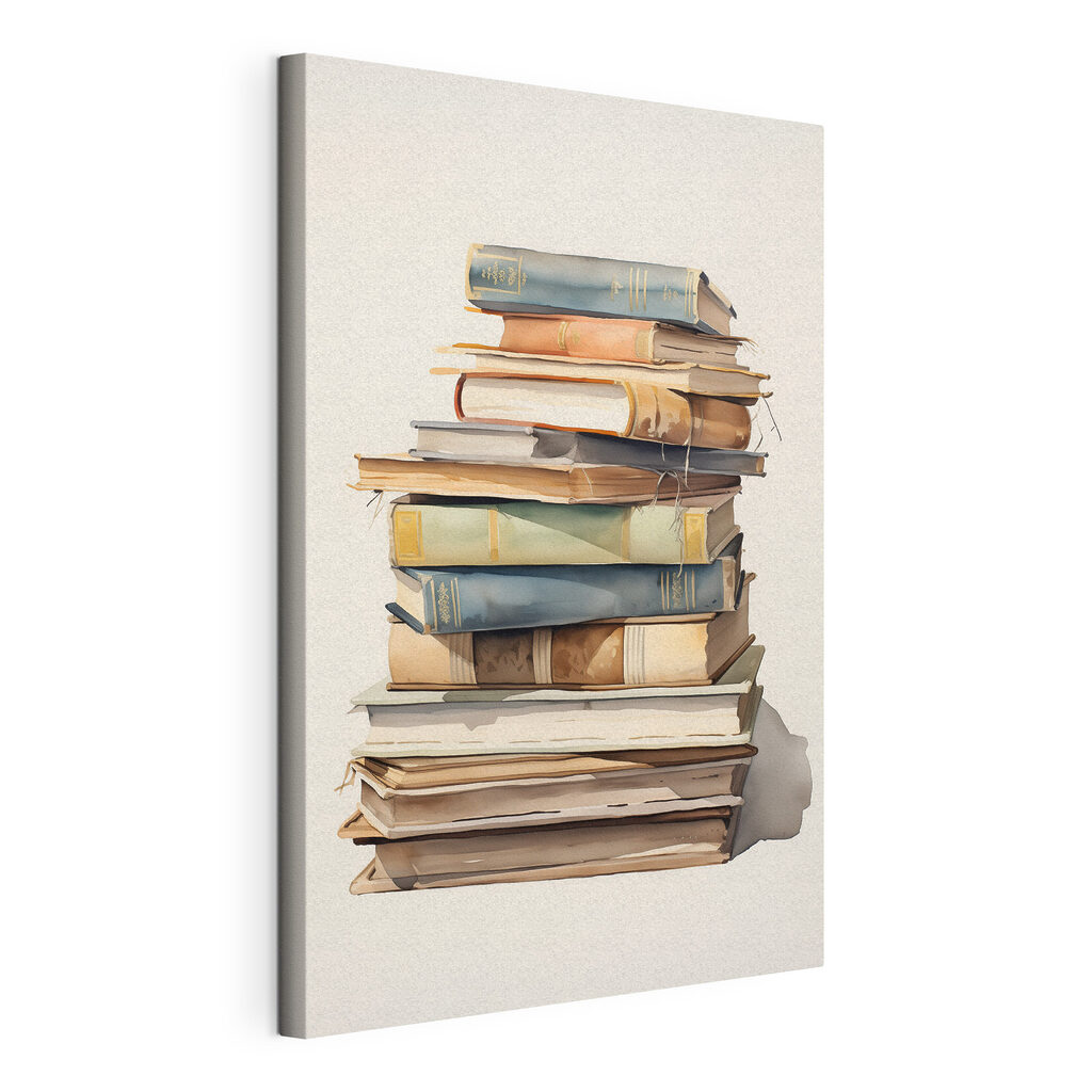 Pile de vieux livres — vue du produit