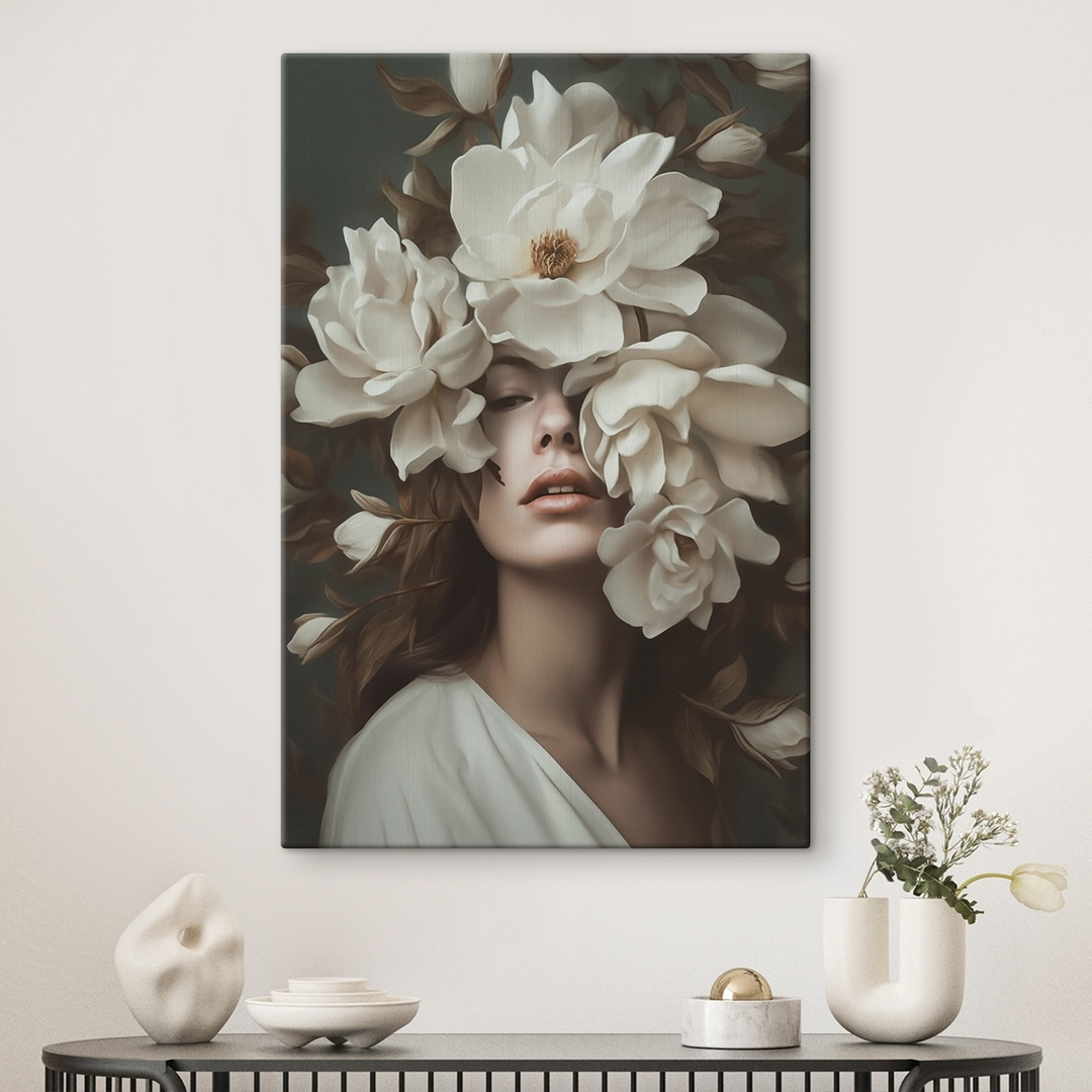 Voile de fleurs blanches — intérieur 2