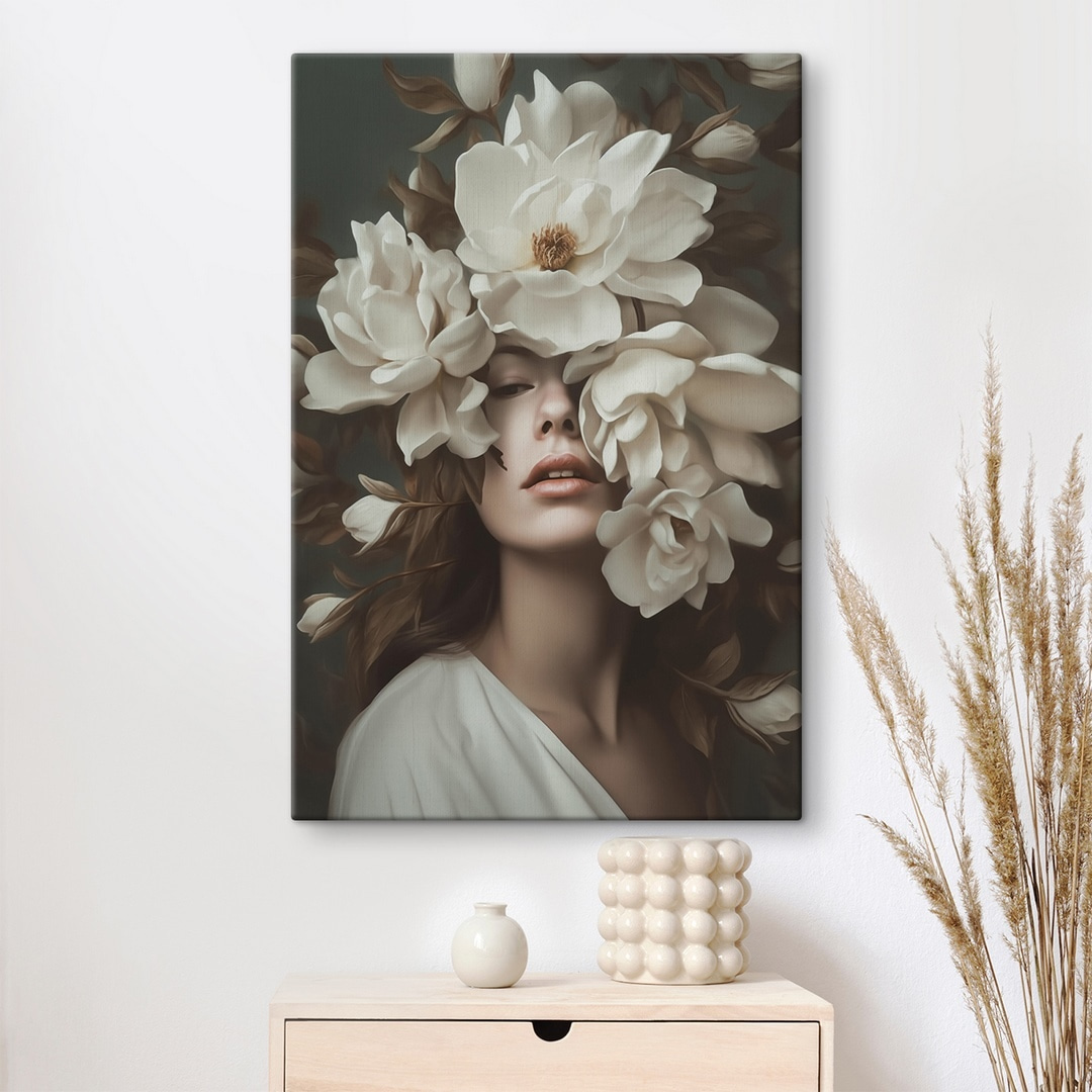 Voile de fleurs blanches — intérieur 1