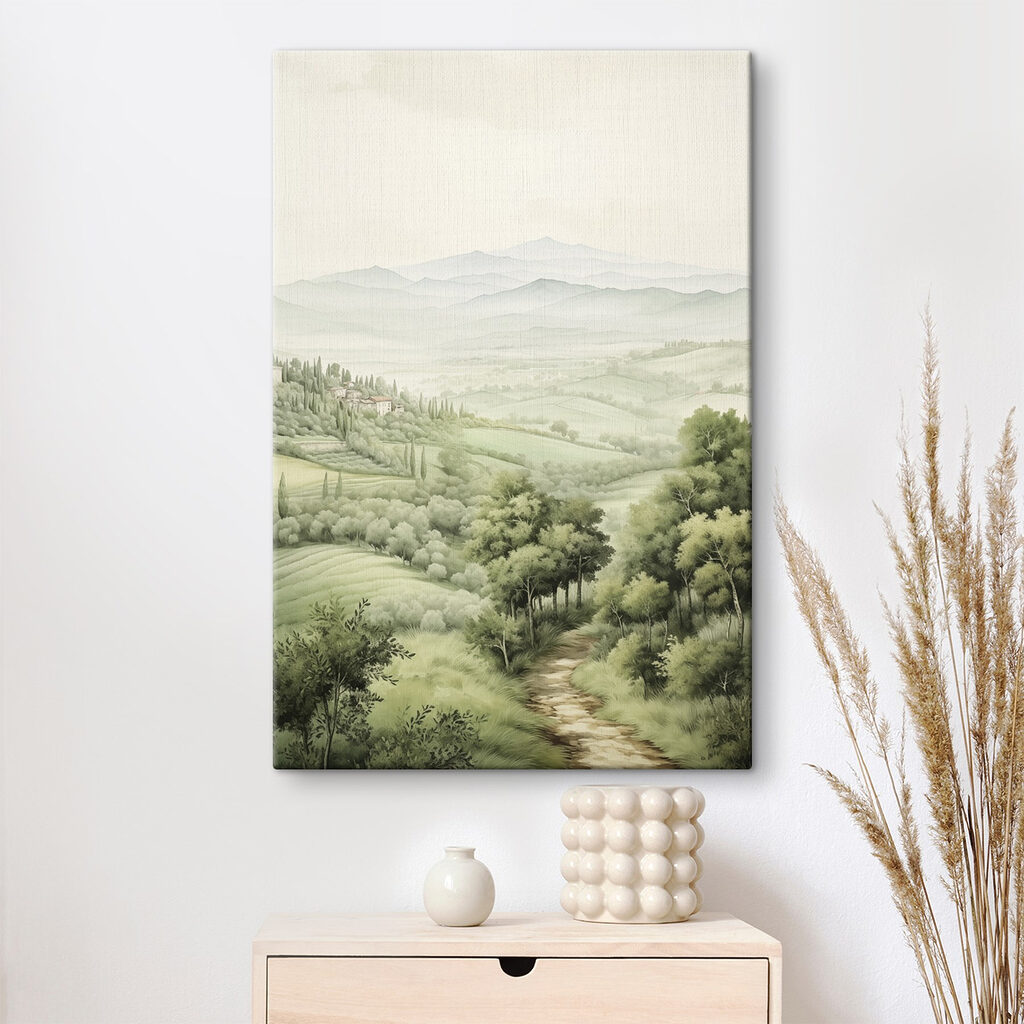 Sentier entre les collines — intérieur 2