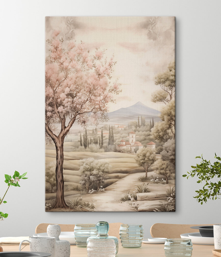 Le chemin en fleurs — intérieur 1
