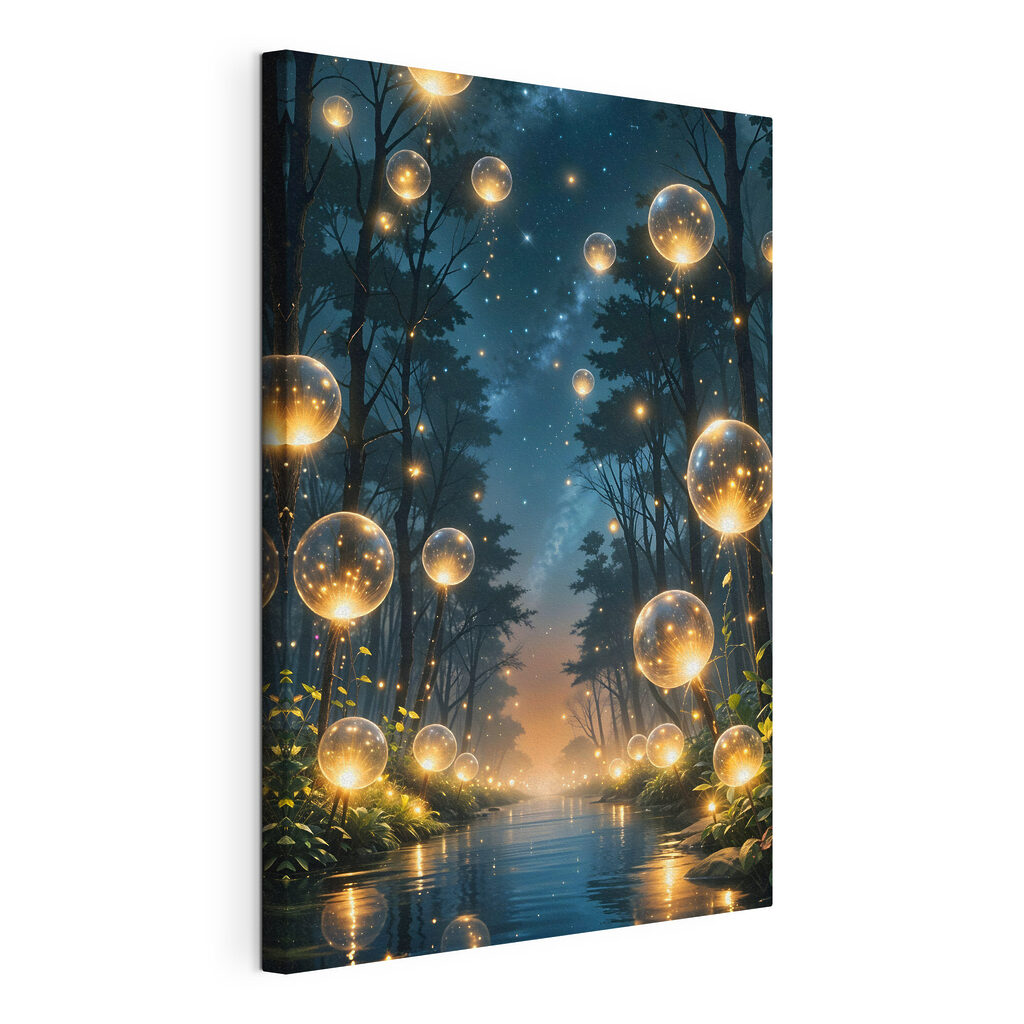 Lumières dans la forêt — vue du produit