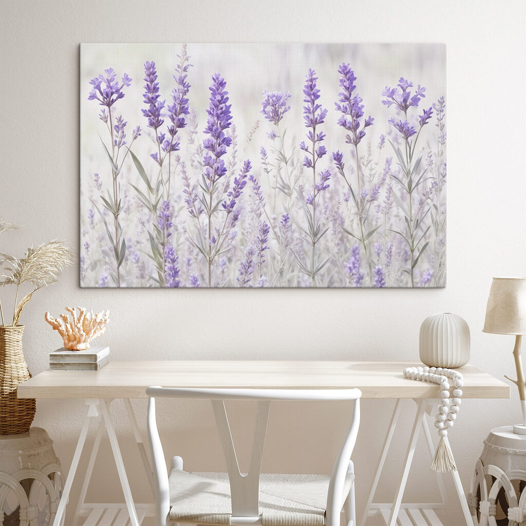 Lavande à l’aquarelle — intérieur 2