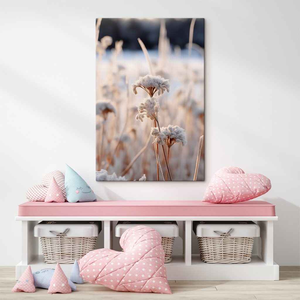 Fleurs givrées — intérieur 2