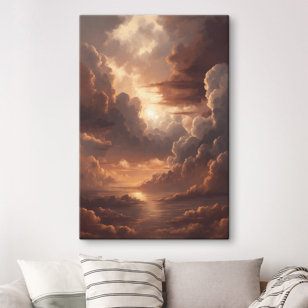 Ciel doré du soir — intérieur 2