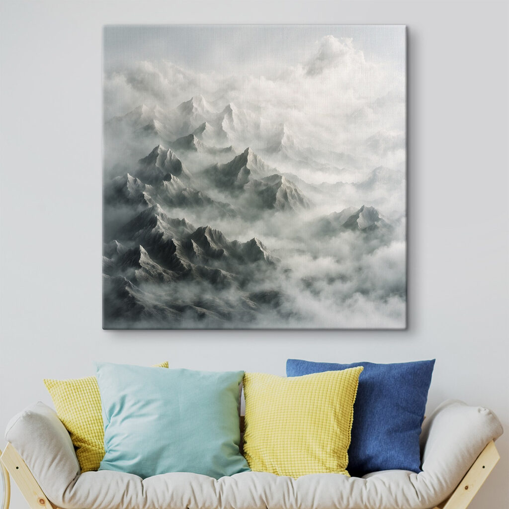Pics voilés de nuages — intérieur 2