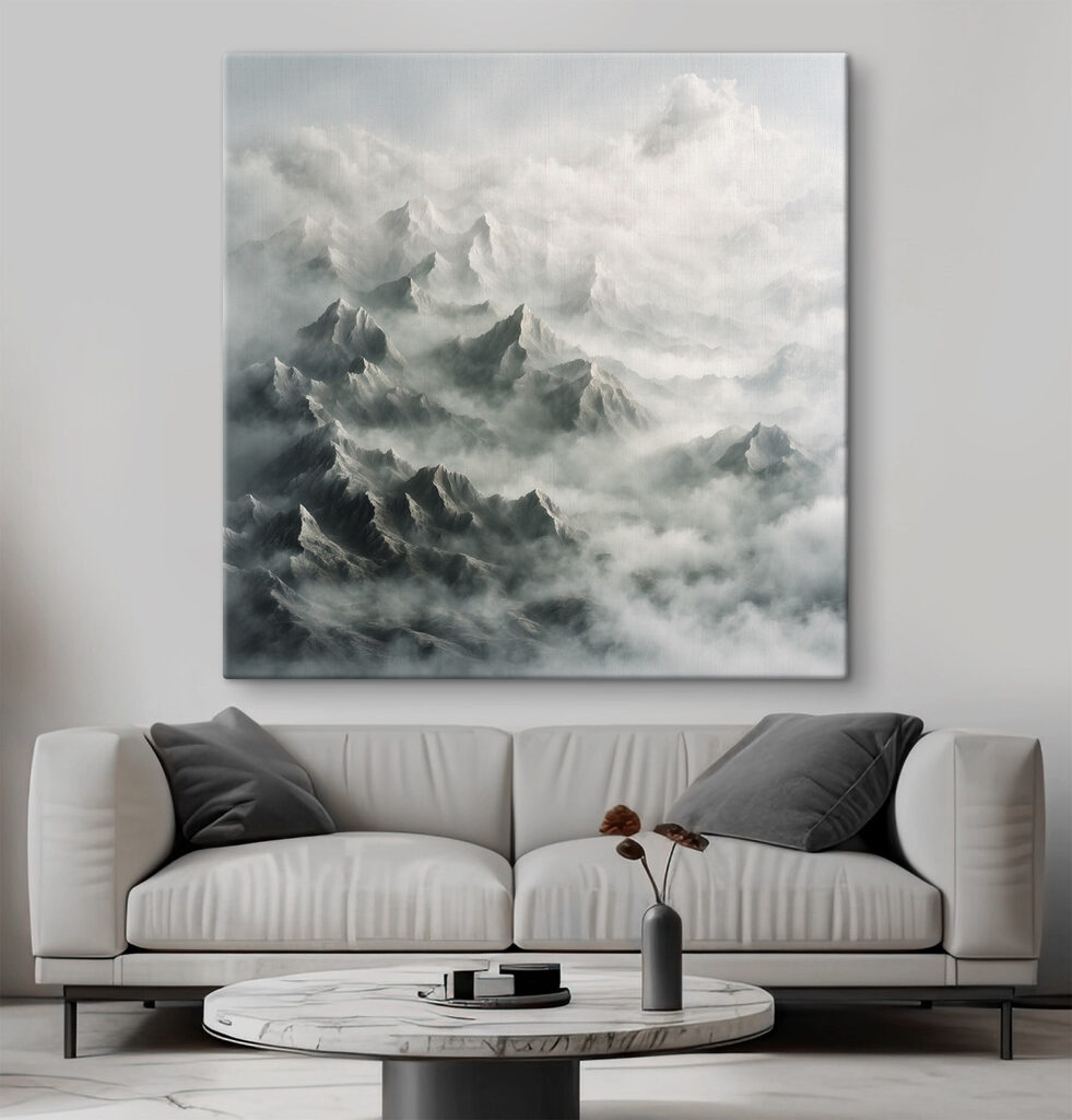 Pics voilés de nuages — intérieur 3