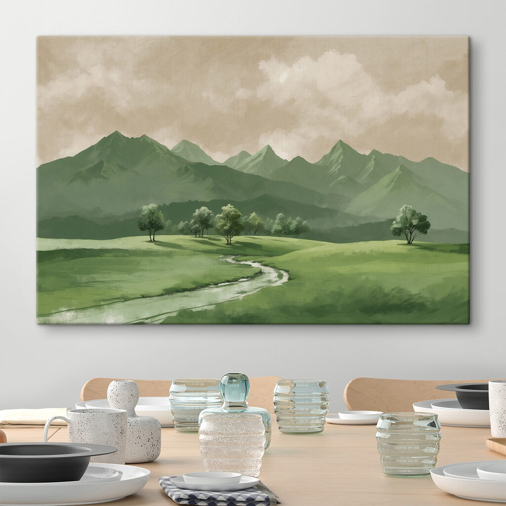 Vallée verte des montagnes — intérieur 3