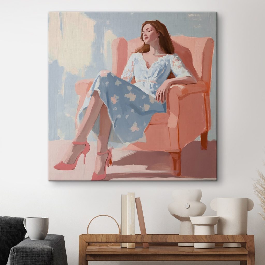 Repos au fauteuil pêche — intérieur 1