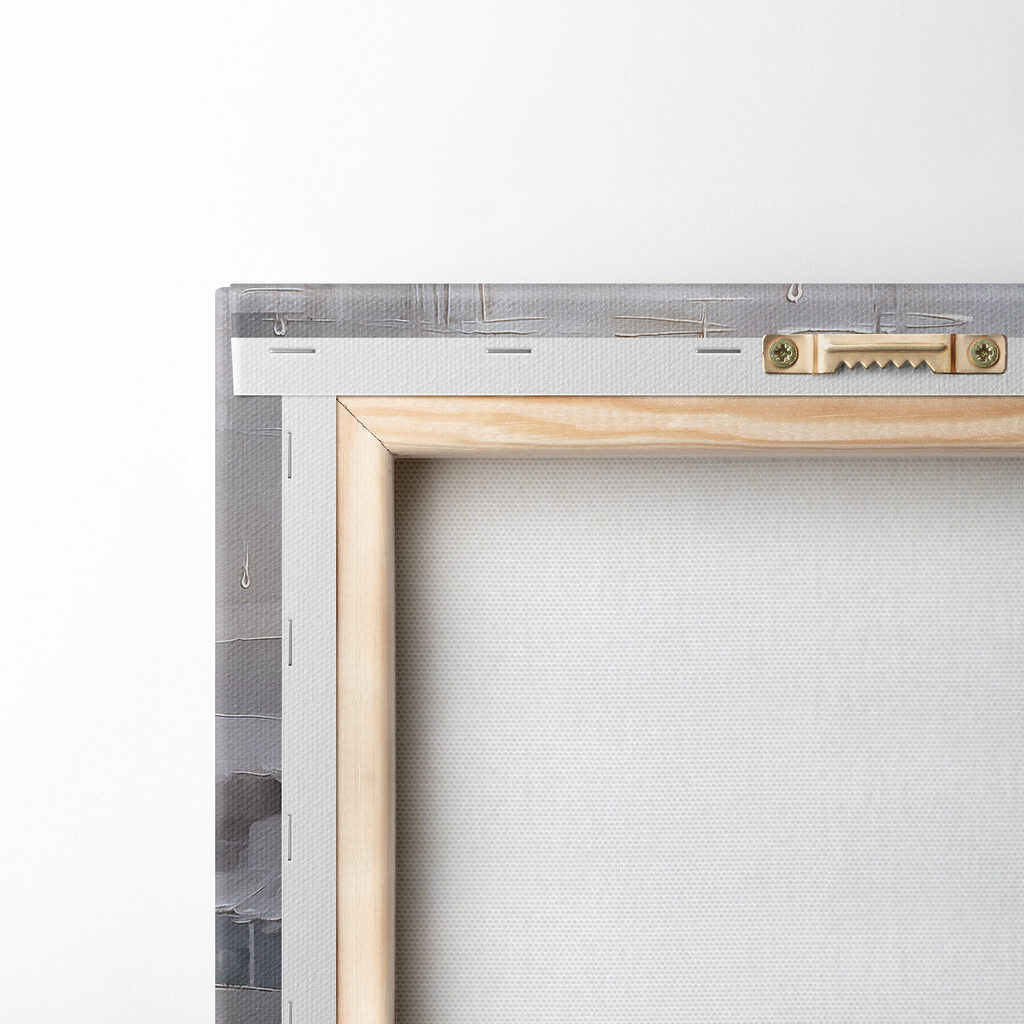 Nénuphars blancs, reflets gris — dos