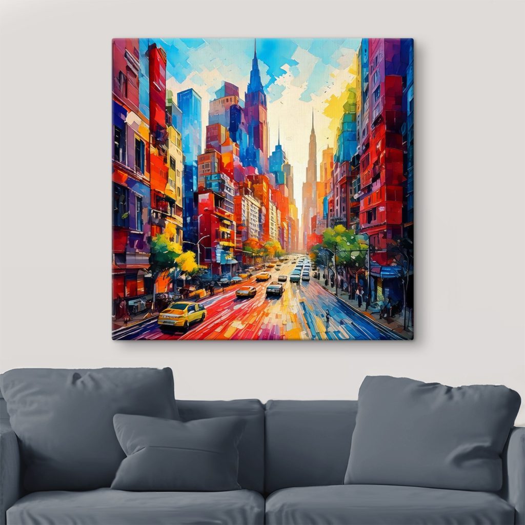 Rue haute en couleur — intérieur 1