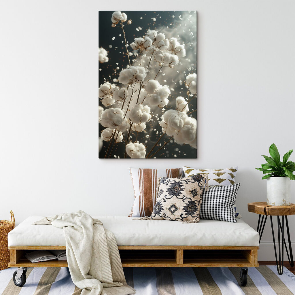 Coton dans la lumière — intérieur 1