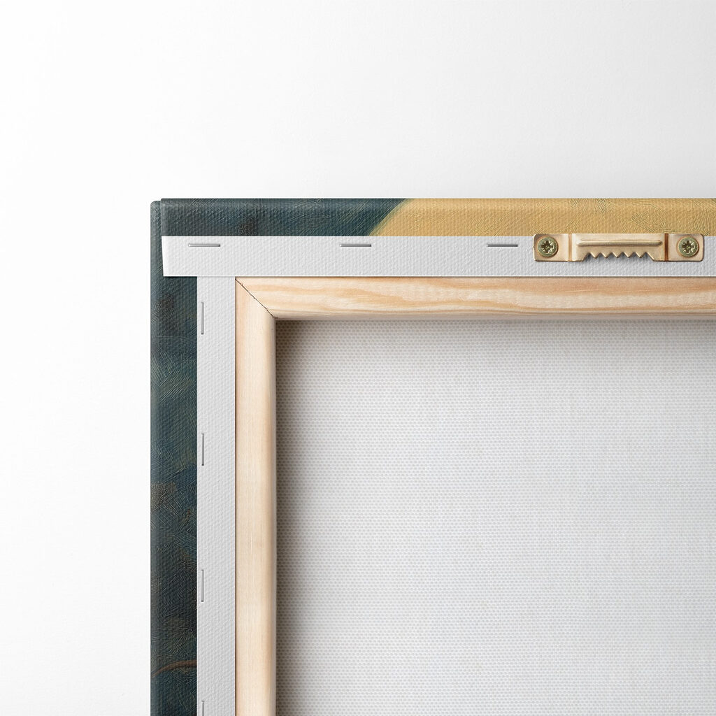Chouette et lune jaune — dos