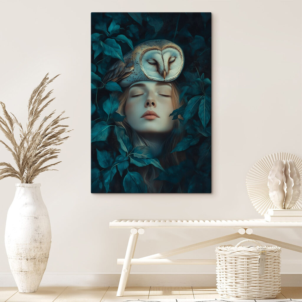 Visage sous la chouette — intérieur 2