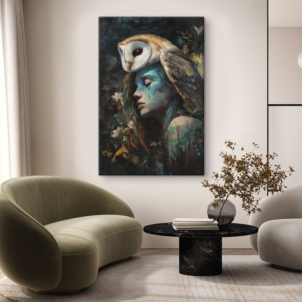 L’effraie dans ses cheveux — intérieur 1